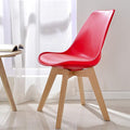 Mlaea Computer Racing Gaming Chair Conference Reception Work Chair with Wood FrameTV Station Lounge Laboratory Chair 48 * 60 * 82CM(Color:#5)