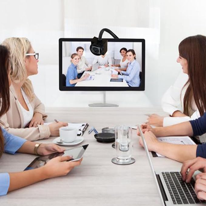 1080P HD Webcam8MP Auto Focus USB HD Web CameraPlug &amp Play USB Webcam Built in Mic for Laptop Desktop PC