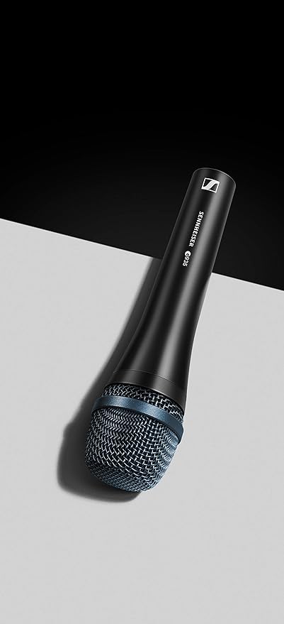 Sennheiser Professional E 935 Dynamic Cardioid Vocal Microphone &amp On-Stage Foam Ball-Type Microphone Windscreen Black