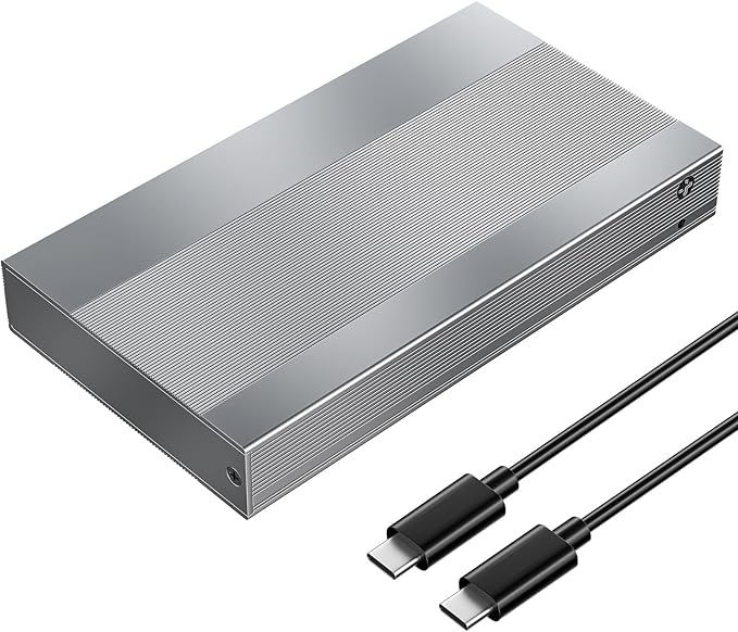 7.68TB U.2 Portable External Solid State DriveUSB 3.2x1 Up to 1070MB/sReliable Storage Compatible with Windows MacTablet Labtop