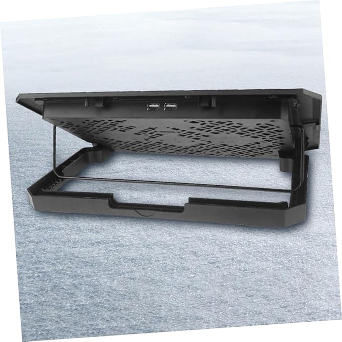 Laptop Cooling Pad 15.6-inch Quiet Fan Cooling Stand Adjustable Speed with Blue LED for Laptops and Heat Dissipation