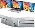 AYY Laptop Screen Extender 14 FHD 1200P Portable Triple Monitor for 13-17 Laptops Aluminum Alloy Stand Compatible with MacOS/Windows/Chrome