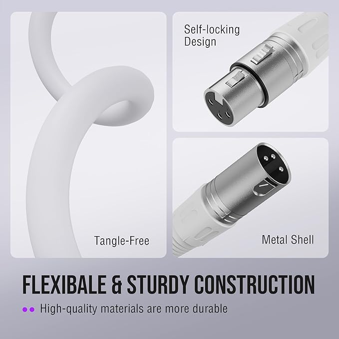 FIFINE Streaming Mic with XLR Cable and Low Profile Arm Set XLR Dynamic Micophone with Tap-to-Mute RGB Light 9.8ft Balanced CableAdjustable Boom Arm Kit for Streaming-AM8W+BM88W+L9W