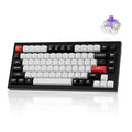 Keychron Q1 HE Wireless Custom Keyboard Rapid Trigger QMK Launcher 2.4 GHz Bluetooth 5.2 with Gateron Double-Rail Magnetic Switch RGB Compatible with Mac Windows Linux (Hot-swappable)