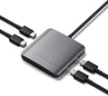 Satechi USB-C Hub: 4-in-1 with 100W Pass-Through &amp 10Gbps USB 3.2 for MacBook iPad Surface Chromebook &amp More