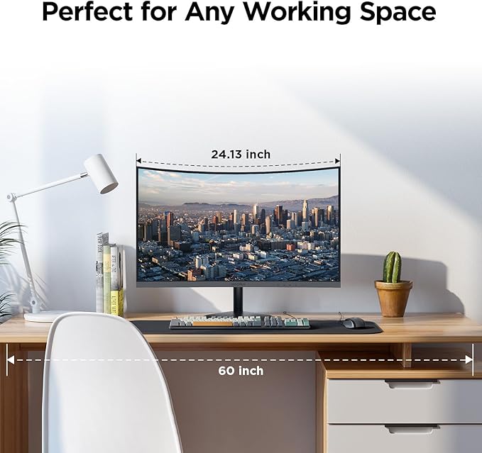 KOORUI 27 Inch Curved Monitor FHD 1080P 144Hz Gaming Office Computer Monitors 1500R PC Screen with HDMI VGA Eye Care TÜV Rheinland Certified Tilt Adjustable Black.