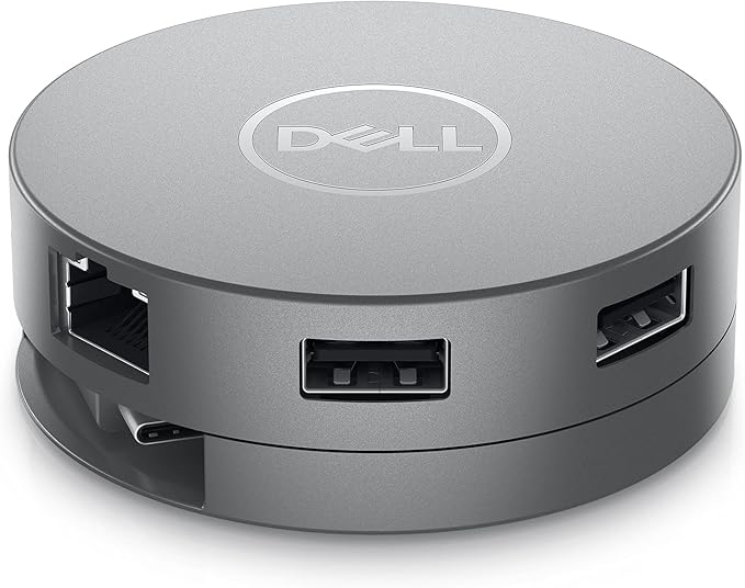 Dell DA310 Wired USB 3.2 Gen 2 (3.1 Gen 2) Type-C Silver