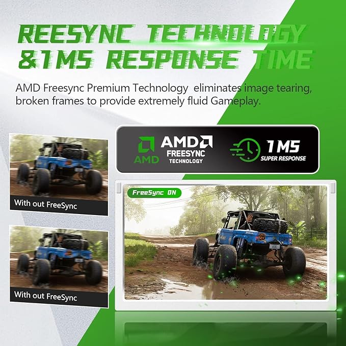 G-STORY 14‘’ Portable Monitor for Xbox Series S 1080P Portable Gaming Monitor IPS Screen for Xbox Series S（not Included） with Two HDMI HDR Freesync Game Mode Travel Display for Xbox Series S