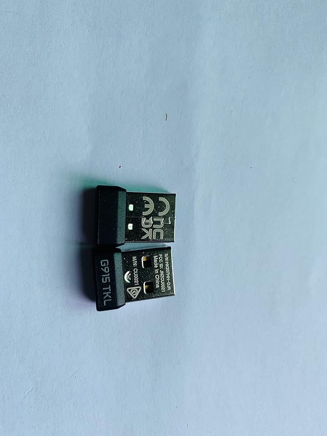 for Logitech Replacement USB Receiver for G915G915TKL Wireless Gaming Mechanical Keyboard (G915TKL Black Receiver)