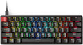 Glorious GMMK Modular Mechanical Gaming Keyboard - 60% Compact Size (61 Key) - RGB LED Backlit Brown Switches Hot Swap Switches (Black)(GMMK-Compact-BRN) (Renewed)