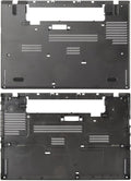 SUNGOOYUE T460 Laptop Base Bottom Case Bottom Cover with Heat Dissipation Holes for Efficient Cooling Black ABS Material