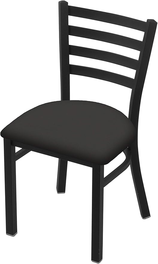 HBS 400 Jackie 18 Chair with Black Wrinkle Finish and Canter Iron Seat