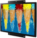 VSDISPLAY 19Inch LCD Monitor 1280x1024 High Brightness Display Support VGA/DVI Video Inputfor Gaming/Industrial Secondary Monitor