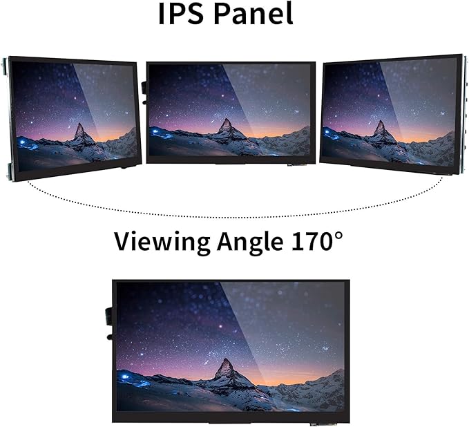 7 inch Capacitive Touch Screen IPS Screen Display 1024x600 Resolution 7 HDMI LCD Module for Raspberry Pi Jetson Nano Developer Kit PC Supports Various Systems
