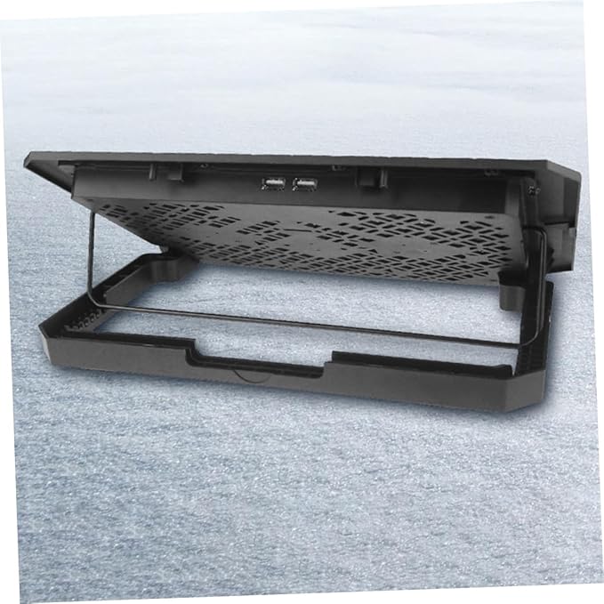 Veemoon Laptop Cooling Pad with Variable Speed Airflow 15.6-inch Quiet Laptop Cooler Stand for PC Notebook Cooling and Ventilation Suitable for Gaming and Office Use
