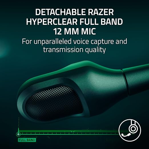Razer BlackShark V3 Pro Wireless ANC Gaming Headset for PC: Full Band Mic - 50mm Drivers - 2.4 GHz Bluetooth USB 3.5mm - Works with Mac PS5 Nintendo Switch Smartphone - Counter-Strike 2 Edition
