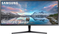 SAMSUNG 34-Inch SJ55W Ultrawide Gaming Monitor (LS34J550WQNXZA) – 75Hz Refresh WQHD Computer Monitor 3440 x 1440p Resolution 4ms Response FreeSync Split Screen HDMI Black