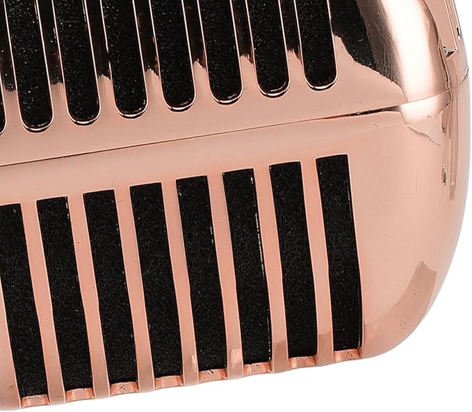 Vintage Dynamic Microphone Zinc Alloy Cardioid Mic with High Signal Output for Studio and Stage Performance (Rose Gold)