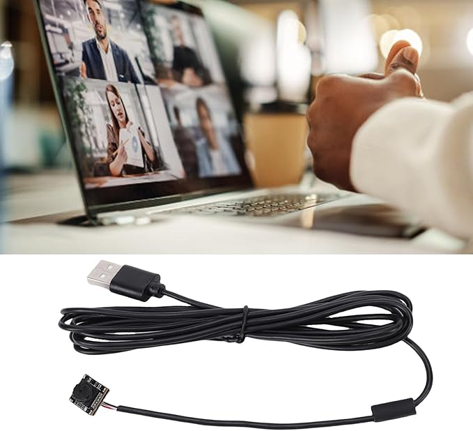 VBESTLIFE USB Security Camera Module Wide Angle Computer Camera Manual Focus for Embedded Webcam Module Small Security Webcam for PC (8MP-U8W)