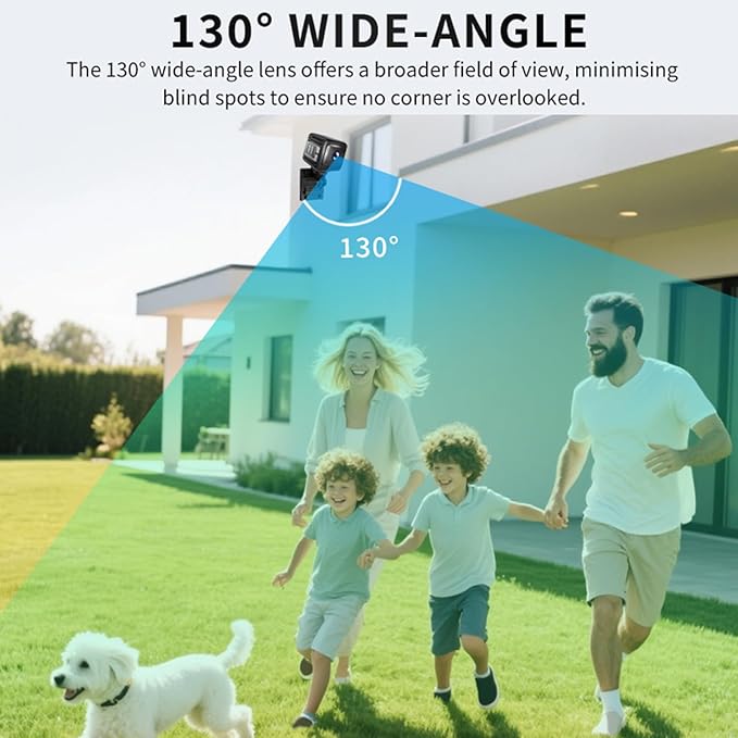 1080P Webcam Advanced Night View Camera and 120 Degree Wide Lens for Video Conferencing and Security