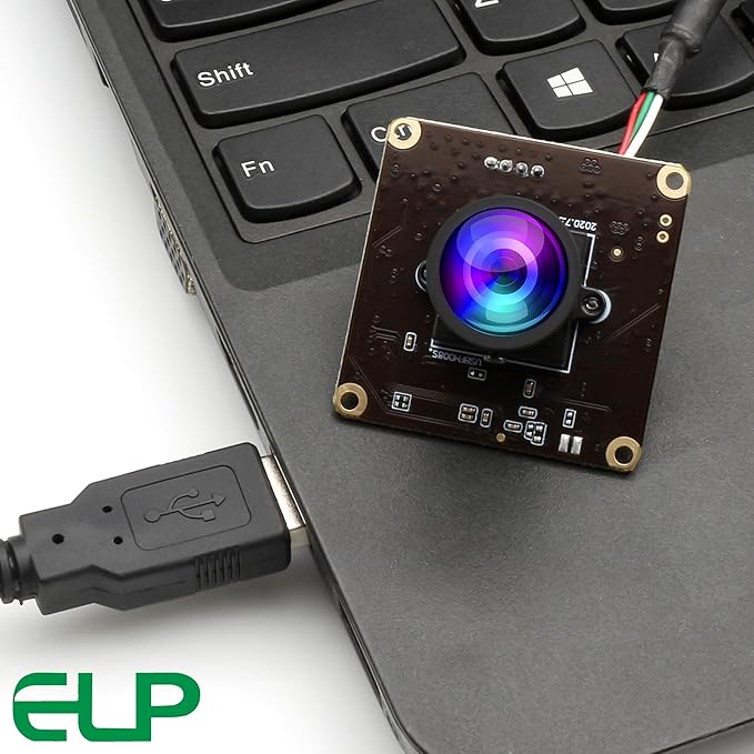 ELP 260fps USB Camera Module for Computer - 120 Wide Angle Lightburn 2MP Mini USB2.0 PC CMOS OV4689 260FPS@360P 120FPS@720P 60FPS@1080P FHD Web High Frame for Jetson Nano