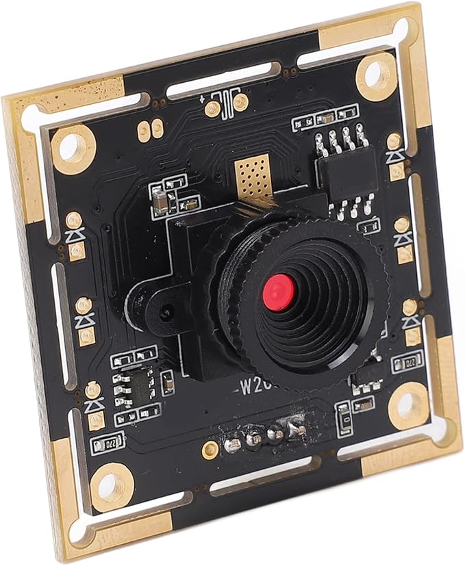 USB Camera Module 1MP 720P with 60° Wide Angle 30FPS Frame Rate - Clear Imaging QR Code Scanning Face Recognition for Easy USB Plug and Play Use