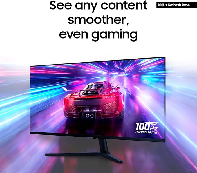 SAMSUNG 34 ViewFinity S50GC Series Ultra-WQHD Monitor 100Hz 5ms HDR10 AMD FreeSync Eye Care Borderless Design PIP PBP LS34C502GANXZA 2023 Black