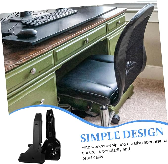 VILLCASE 1pair Angle Chair Tuner for Gaming and Office Use Multi-Angle Seat Adjuster Ergonomic Design to Reduce Lumbar Strain Replacement Accessory for Comfortable Seating