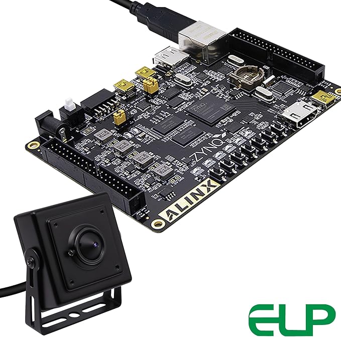 ELP Sony IMX323 Sensor Mini Pinhole Low Light USB Camera with Metal Case 0.01Lux H.264 UVC USB2.0 Video Webcam Home Surveillance Baby Camera for PC Computer Laptop Raspberry Pi
