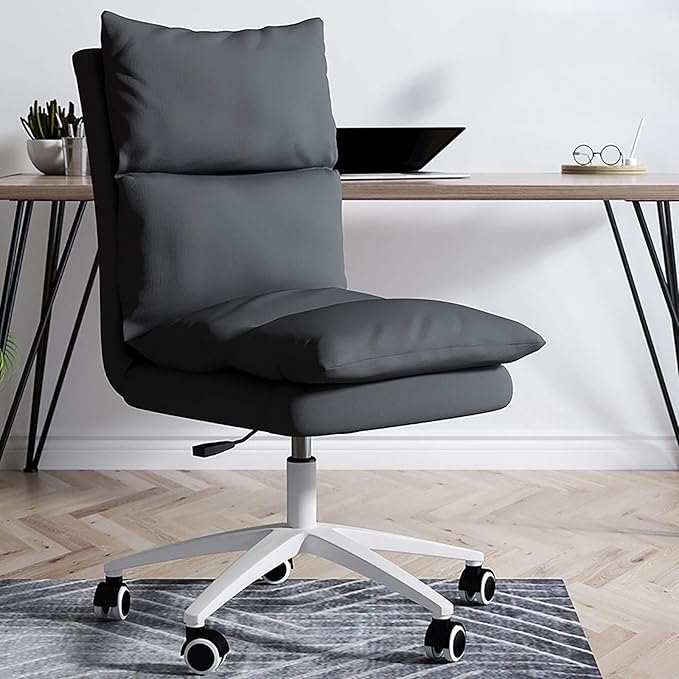 Office Chair Gaming Chair Computer Chair Upholstered Office ChairModern Swivel Chair Fabric Conference Chair High Back Gaming Chair for Home ExecutiveErgonomic Computer Chair Fabric Desk C