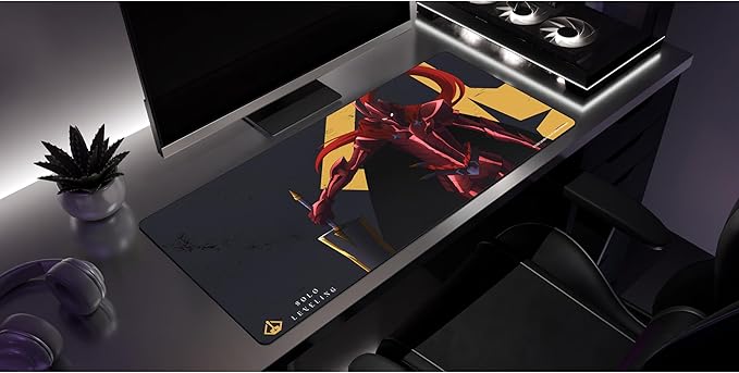 Igris - Solo Leveling – Large Extended Mouse &amp Keyboard Pad