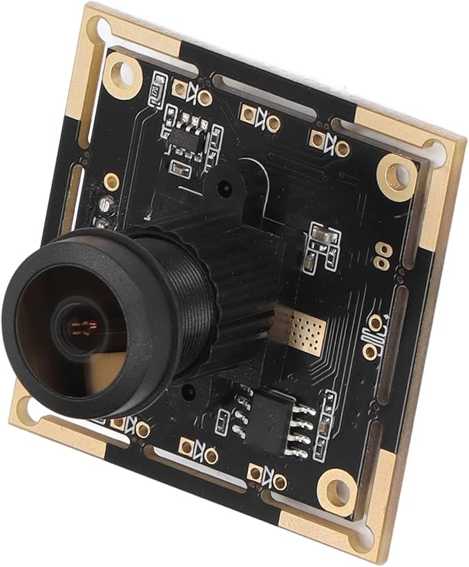 1MP USB Camera Module with HD 1280x720 Resolution Built in Video Webcam Board for Industrial Components Easy Plug and Play No Driver Needed 180° Wide Angle View MJPEG Format