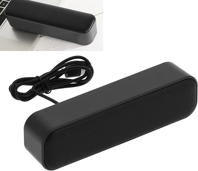 USB Speaker Mini Loudspeaker Box Built Decoded Sound Card Stereo Soundbar Computer Speaker for Office Party