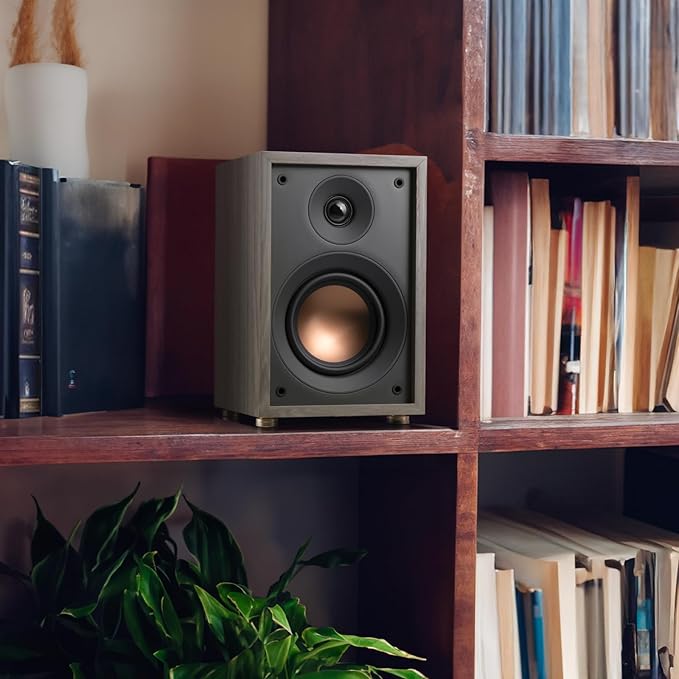 HiVi-Swans Oasis 140 Passive Speakers 2-Way HiFi Bookshelf Speakers for TV Desktop Stereo or Home Theater Surround Sound - Needs Amplifier or Receiver to Operate