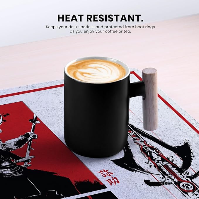 Head Case Designs Officially Licensed Assassin's Creed Character Art Shadows Graphics 37.4 x 15.75 x 0.16 inches (900 x 400 mm) - XL Gaming Office Desk PC Keyboard Mouse Mat Pad