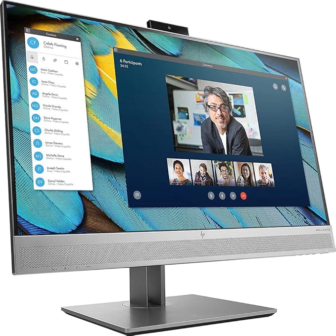 Hewlett Packard 1FH48A8#ABA 24 inch EliteDisplay E243m Monitor Bundle with 2 Pack