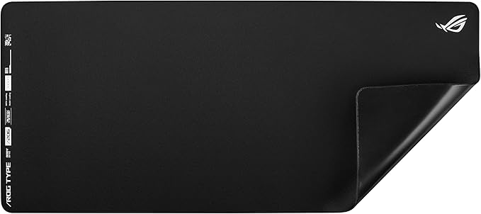 ASUS ROG Hone Ace XXL Gaming Mouse Pad – 35.4” x 15.7 (XXL Size) Extra-Cushioning Table-Sized for Wide Smooth Glide and Control Water/Oil/Dust-Resistant Extra-Soft Non-Slip Rubber Base - Black