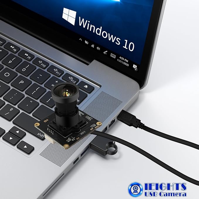 H.264 USB Camera Module 0.0001Lux Low Illumination Webcam Board Wide Angle M16 1080P 30fps Mini UVC USB2.0 Lightburn CAMERA 100db HDR Web_Camera for Computer Fast Frame 2K PC Cam for Pi Laptop