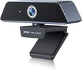 Enther &amp MAXHUB Webcam 4k Webcam with Microphone for Computer with Noise-Canceling Mic Fast Auto Focus and Full HD Auto Light Correction Works with Microsoft Teams Zoom Skype Stream
