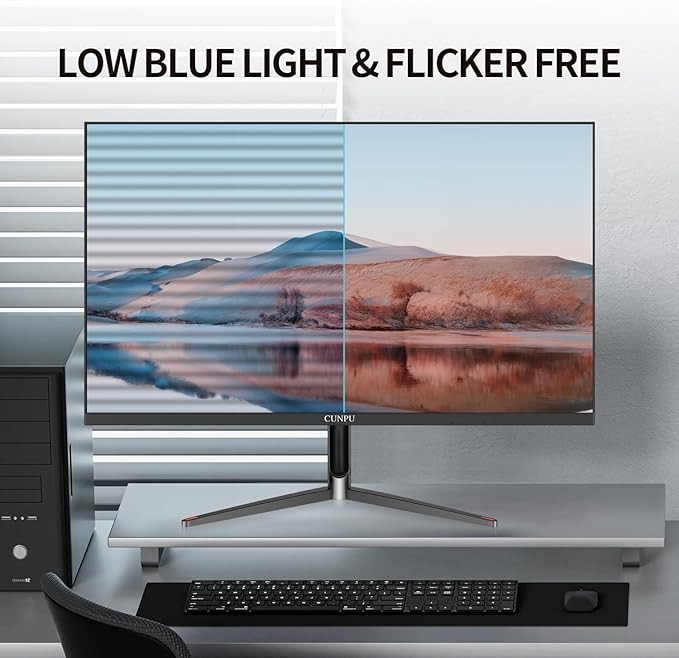 24 Inch Touchscreen Monitor 10 Point Touch FHD 1080P 75Hz IPS Screen 100% SRGB VESA Wall Mountable Tilt Adjustment VGA HDMI USB for PC Laptop Business &amp Work Station Warehouse