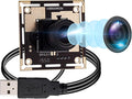 5 Megapixel USB Camera Module HD 2592X1944 Webcamera with CMOS OV5640 Sensor Machine Vision Mini Webcam for Windows Mac Andriod LinuxPlug&ampPlayOTG Camera (2.1mm Lens)