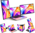 NGTeco 16 Triple Laptop Screen Extender 1200P IPS Extended Monitor Portable Plug &amp Play Rotation Detachable Screen Compatible with Windows/Mac/Chrome OS