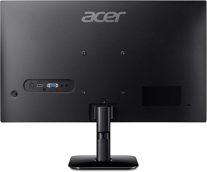 acer KB242Y - 23.8 Inch IPS Zero-Frame Full HD (1920 x 1080) Monitor | Tilt | Up to 120Hz Refresh | 1ms (VRB) | sRGB 99% | HDMI &amp VGA Ports | Adaptive-Sync Support (FreeSync Compatible)