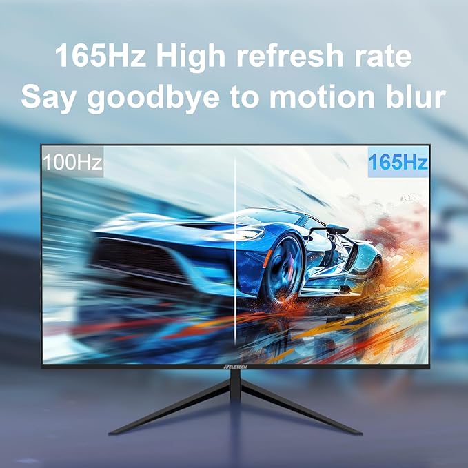27 Inch FHD (1920x1080) Gaming Office Monitor165Hz Refresh Rate HVA Panel Computer Monitor 1000:1 Contrast Ratio100% sRGB HDMI and DisplayPort Interfaces (G27X)
