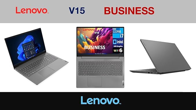 Lenovo V15 G4 Thin &amp Light Business Laptop 15.6 FHD Display (Intel i7-13620H 10-core 24GB DDR4 1TB PCIe SSDWiFi 6 Bluetooth 5.2 HD Webcam RJ-45 HDMI Win11Pro) w/DKZ USB Hub