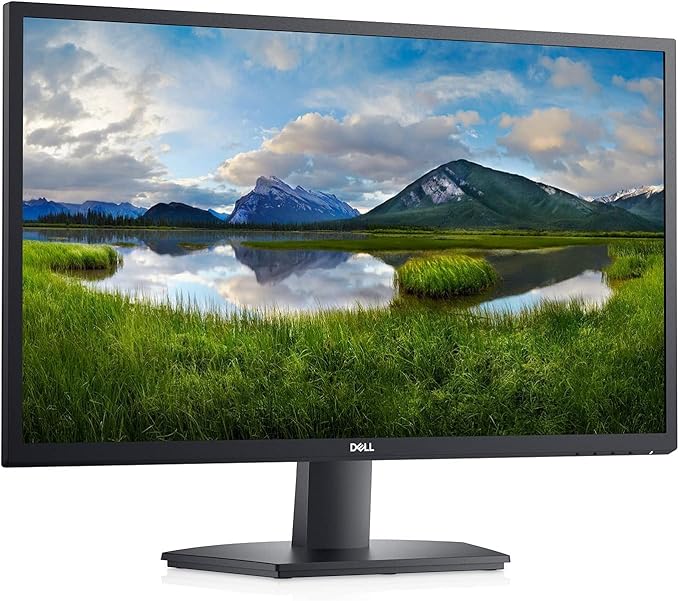 Dell S Series 27 FHD (1920 x 1080) Monitor 75Hz Refresh Rate 4ms 16:9 Ratio with Comfortview Anti-Glare Screen with 3H Hardness AMD FreeSync Premium Black SE2722HX