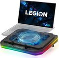 Cooling Pad for Lenovo Legion S7 16ARHA7 Gaming Laptop Cooler with Powerful Turbo Cooling Fan Can Fast Cooling CPU+GPU 40°C Variable Speed6 RGB Light ModeTouch Control LCD Screen 3 USB-A Port