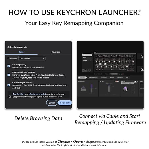 Keychron Q1 HE Wireless Custom Keyboard Rapid Trigger QMK Launcher 2.4 GHz Bluetooth 5.2 with Gateron Double-Rail Magnetic Switch RGB Compatible with Mac Windows Linux (Hot-swappable)