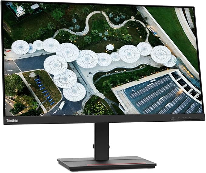 Lenovo ThinkVision S24e-20 24 Class Full HD LCD Monitor - 16:9 - Raven Black