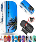 maizi Cordless Mouse for Mac Laptop PC Chromebook Cordless Mice Image ID: 30120979 a Beach is Beautiful 2.4G Portable with USB Receiver Printed in USA